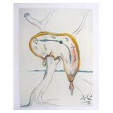 Dali MELTING CLOCK Limited Edition Lithograph