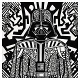 Darth Vader Maze Hand Signed by Charis