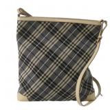 Burberry Blue Nova Check Shoulder Bag