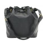 Louis Vuitton Black Epi Petit Noe Shoulder Bag