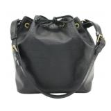 Louis Vuitton Black Epi Petit Noe Shoulder Bag