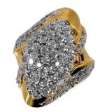 Marquise Cut 1.00 ct Diamond Dinner Ring