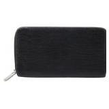 Louis Vuitton Black Organizer Zipper Wallet