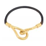 Hermes Jumbo Lock Bangle Bracelet