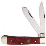 Hen & Rooster 312RPB Red Bone Trapper Knife