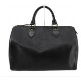 Louis Vuitton Black Epi Speedy 30