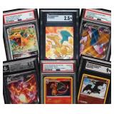 Random Pull Charizard Graded Pokemon Card