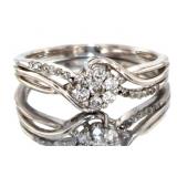 Brilliant 1/4 ct Natural Diamond Promise Ring