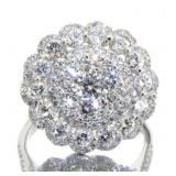 14kt Gold Round Brilliant 2.25 ct Diamond Ring