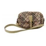 Burberry Pink Nova Check Shoulder Bag