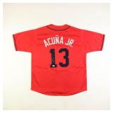 Autographed Ronald Acuna Jr Jersey