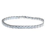 Round Brilliant 1/2  Diamond Tennis Bracelet