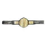 Autographed GOLDBERG Championship Belt