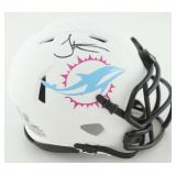 Autographed Tyreek Hill Dolphins Mini Helmet