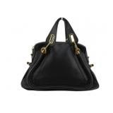 CHLOE Black Paraty 2 Way Shoulder Bag