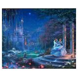 Cinderella Dancing in the Starlight by Kinkade