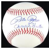 Autographed Pete Rose OML Baseball