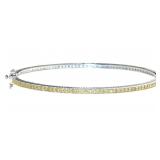 Quality 1.00 ct Fancy Yellow Diamond Bracelet