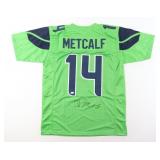 Autographed DK Metcalf Jersey