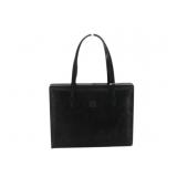 LOEWE Black Suede Anagram Hand Bag