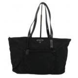 Prada Black Nylon Handbag