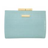 Givenchy Teal Snap Wallet