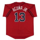 Autographed Ronald Acuna Jr Jersey