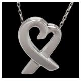 Tiffany & Co. Picasso Loving Heart Necklace