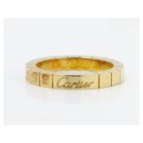 Cartier 18kt Gold Raniere Band