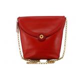 Tiffany Leather Chain Shoulder Bag