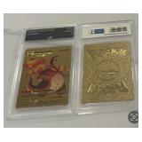 Pokï¿½mon Gold Custom Charizard Card