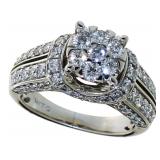 14kt Gold Round Brilliant 1.50 ct Diamond Ring