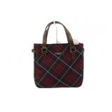 Burberry Red & Black Blue Label Hand Bag