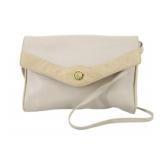 Celine Gray & Tan Shoulder Bag