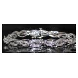 Elegant Diamond Accented Bracelet