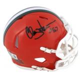 Autographed Clay Matthews Jr Mini Helmet