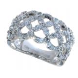 Stunning 1/2 ct Natural Diamond Designer Ring