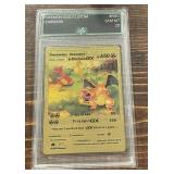Pokï¿½mon Gold Custom Charizard Card