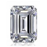 Emerald Cut 1.58 Carat VS1 Lab Diamond