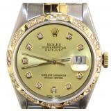 Rolex Oyster Perpetual 16013 Datejust 36 w/Diamond