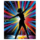 Dancing In The Stars Hand Signed Artist Proof