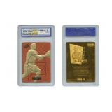 23K Gold 1996 Michael Jordan Fleer Card
