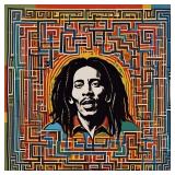 Bob Marley Maze Hand Signed by Charis