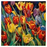 Tulips Limited Edition Hand Signed by Van Gogh LTD