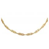 Givenchy Gold Tone Chain Necklace