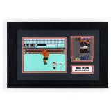 Autographed Mike Tyson Punch Out Display