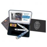 Case XX American Police Blue Trapper Knife