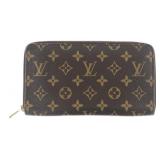 Louis Vuitton Monogram Long Zipper Wallet