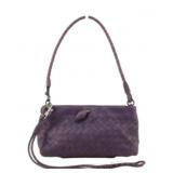 Bottega Veneta Purple Intrecciato 2WAY Handbag