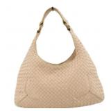 Bottega Veneta Pink Interacciato Handbag